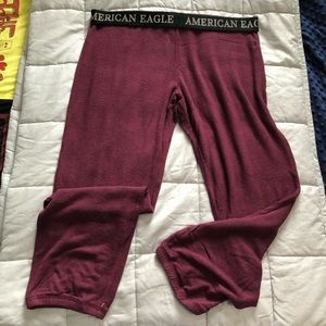 Burgundy AE Jogger